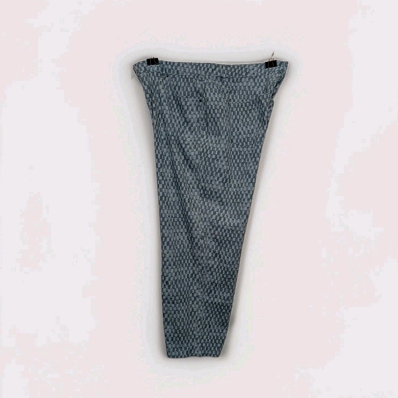 Future Collective Women’s Pants Size 20 Blue Checkered 100% Cotton Wide Leg High - Picture 7 of 9